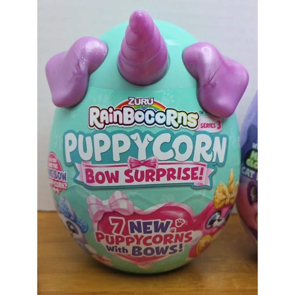 ZURU Rainbocorns Puppycorn & Kittycorn Surprise Egg Bundle Pack Factory Sealed